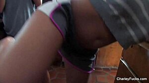 Asa plugs Charley Chase's ass?