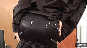 my teen looking secretary madison parker takes bbc up her ass 4k teaser