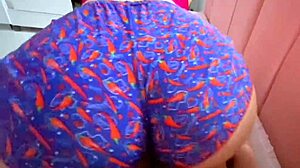 This Brazilian employee provokes me with her huge ass in POV, driving me crazy