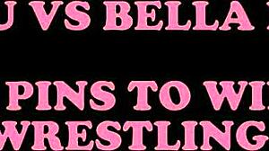 I’m taking on Bella Ink in wild wrestling