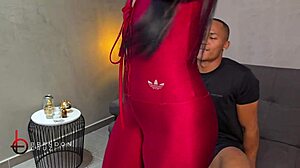 Brandon cruz hard fucks sarah black's big ass milf after gym