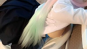 First time cosplay in doggy style, damn hot!