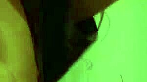 I dance and twirl my big chocolate pierced cock like a propeller in this cfnm tease