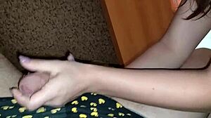 Stepmom in dress takes opportunity to be with stepson