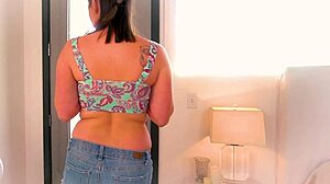 Hope Howell takes huge cock in POV blowjob, deepthroating all the way down for facefuck and cum swallow.