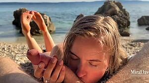 Fucking Hard on Public Beach - Season Kicks Off Now