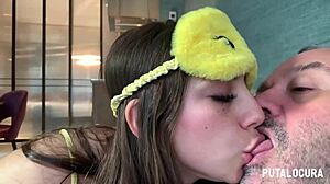 putalocura - teen roma amor seduces torbe in piolina costume!