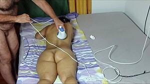 Preview Of Hot Licking Massage With Agarabas And Olpr On Shaved Pussy!