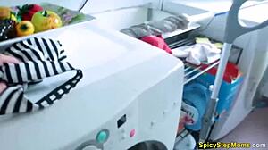 Busty Milf Sofie Marie Feels Pleasure in POV Blowjob.