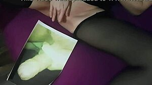 Milf masturbates and squirts on cock