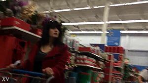 Hidden Candid Mom Caught Shopping in Secret Moment
