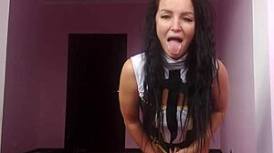 bold sexwife shows husband intense femdom fucking with boy