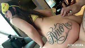 putalocura - teen roma amor seduces torbe in piolina costume!