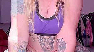 ride that huge dildo to orgasm