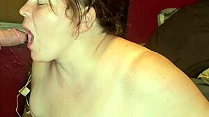 Golden shower with slow motion sex and swallowing