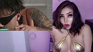 Big Voluptuous Latina Fucks Intensely With Lover