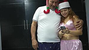 Stepfather, your stepdaughter's caresses are driving me wild in bed