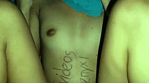 My super young girlfriend says, Feel my incredible wet milky pussy.