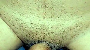 Curvy sissy explores finger play and standing piss close up