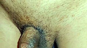 Curvy sissy explores finger play and standing piss close up