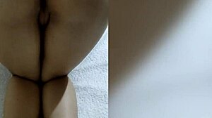 Cute latina couple delivers big ass in provocative pose