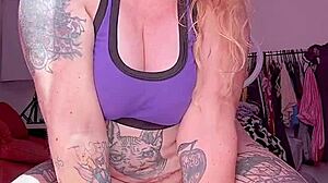 ride that huge dildo to orgasm