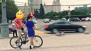 Hidden cam catches Jeny stripping in public
