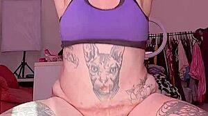 ride that huge dildo to orgasm