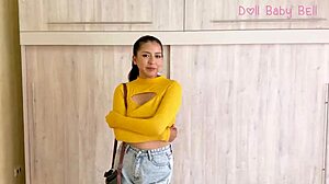 Hermosa Madrastra Seduced by Hijastro for Hardcore Creampie