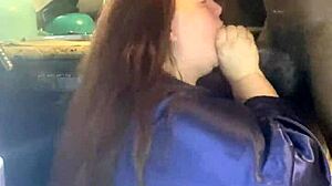 Best Blowjob by BBW Slut with Big Black Cock