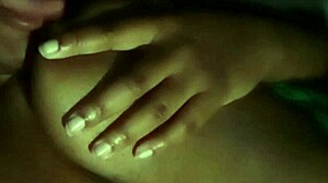 licking my nipples feels amazing at night in softcore solo