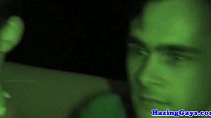 Can teen twinks handle being banged while sucking frat cocks in the dorm?