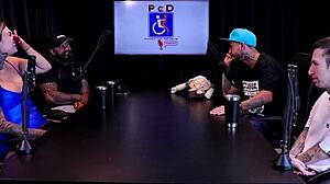 couple holds hands while peeing and squirting in public porn debut