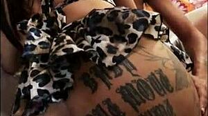 Stupid hoe getting fucked while cuckold records EVERYTHING