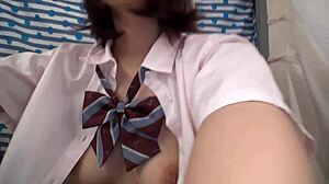 Holy Hell! Watch This Japanese Amateur Suck and Play with Toys in Full Action!