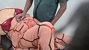 i watched indian doctor examine a lady patient