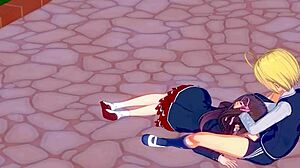 Hentai Studentessa Scopa Compagno di Classe Durante Ricreazione, Incredibile!