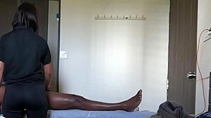 Secretly caught happy ending massage