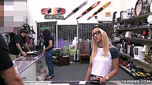 Paying Dues with Monster Cock to Get Ring Back in XXX Pawn