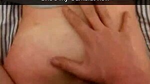 Cheating College Girlfriend Fucked on Snapchat to Pay Debt - Cucked and Cummed On