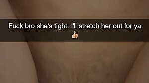 Cheating College Girlfriend Fucked on Snapchat to Pay Debt - Cucked and Cummed On