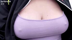 Rocío's Provocative Morning Walk Outdoors