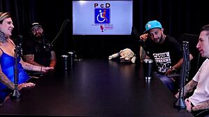 couple holds hands while peeing and squirting in public porn debut