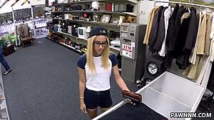 Paying Dues with Monster Cock to Get Ring Back in XXX Pawn