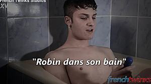 Horny Twinks Get Wild in Bathroom!