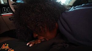 Amateur Blows Uber Driver Deepthroat