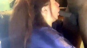 Best Blowjob by BBW Slut with Big Black Cock