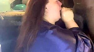 Best Blowjob by BBW Slut with Big Black Cock