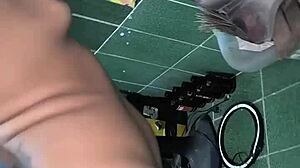 Magrinha Swallows Cum From Tattooed Guy In Abandoned Rio House Havena Bolt