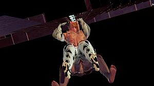 honey select fat futanari in cow costume gets pounded with facial